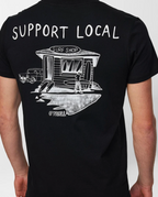 O'NEILL Support Local SS T-Shirt - Black