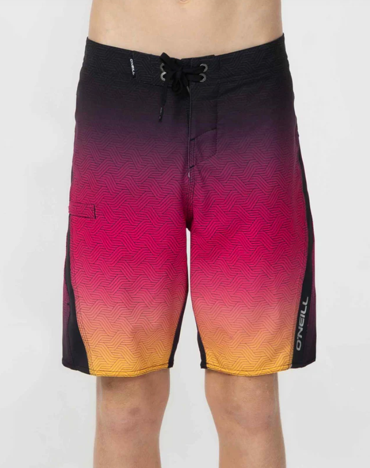 O'NEILL Boy's SuperFreak 17" Boardshort - Fuschia