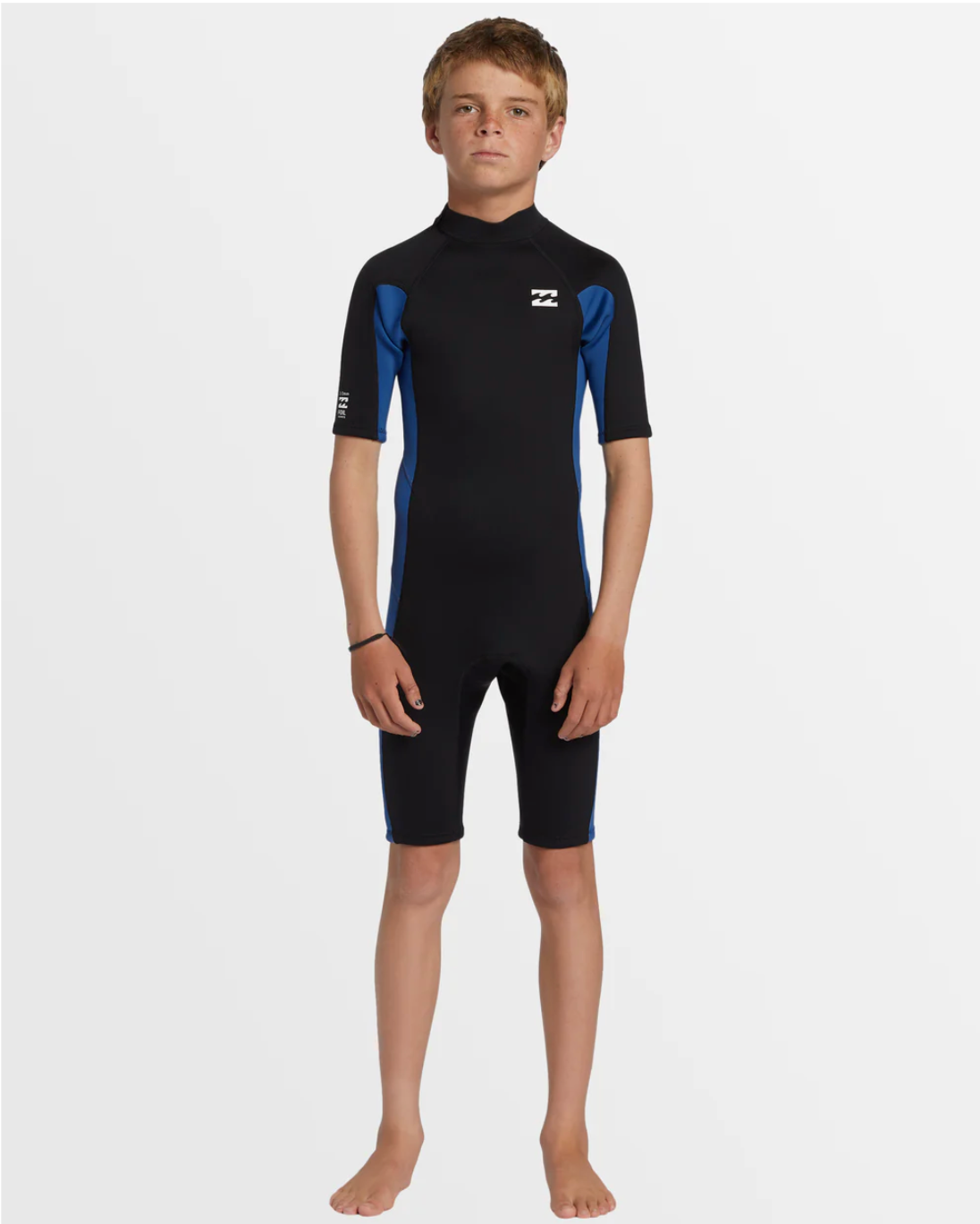 BILLABONG Boys 8-14 2/2 Foil Back Zip Springsuit