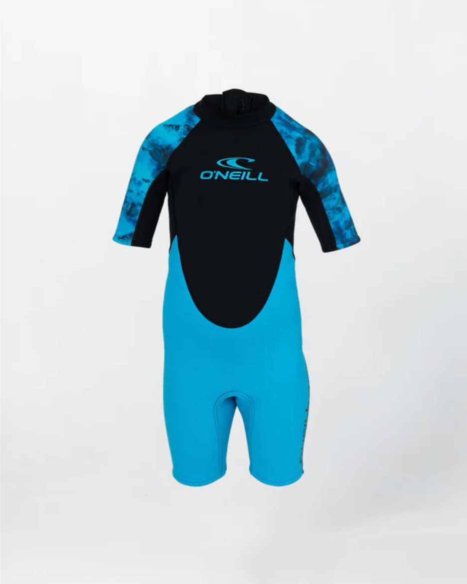 O'NEILL - Boy's Toddler Reactor 2mm Print Spring Suit - Tie Dye Blue