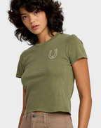 RVCA Womens 411 T-Shirt