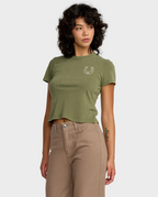 RVCA Womens 411 T-Shirt