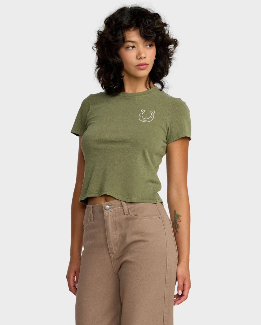 RVCA Womens 411 T-Shirt