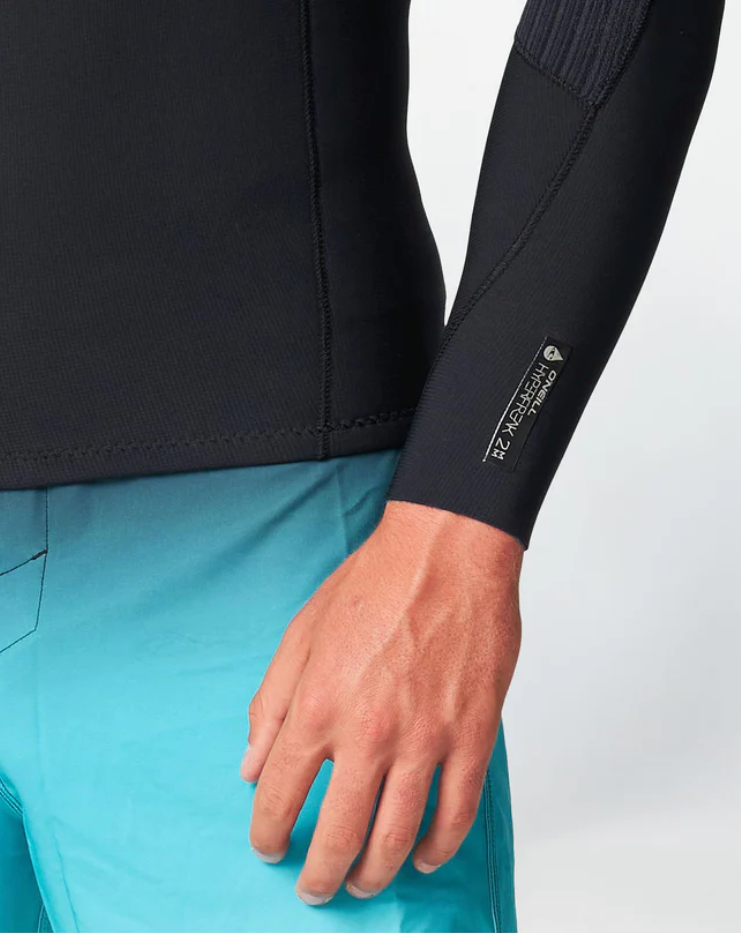 O'NEILL HyperFreak 2mm LS GBS Wetsuit Jacket - Black