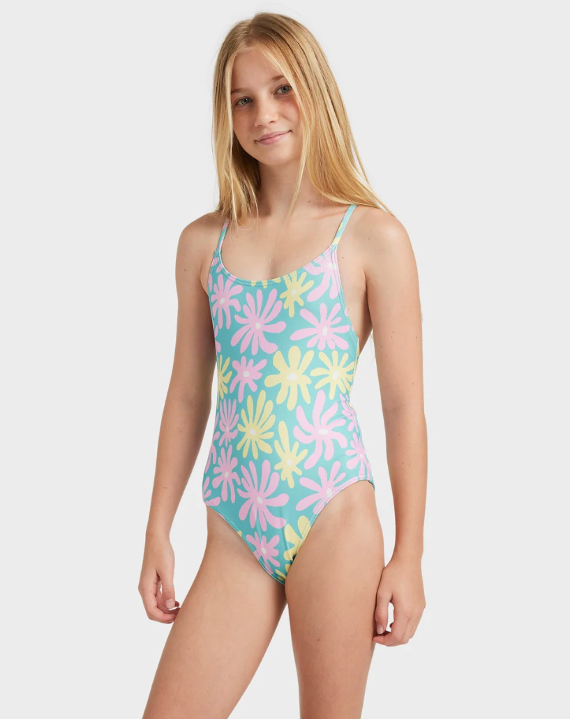 ROXY Girls 8-16 Flower Lover One Piece