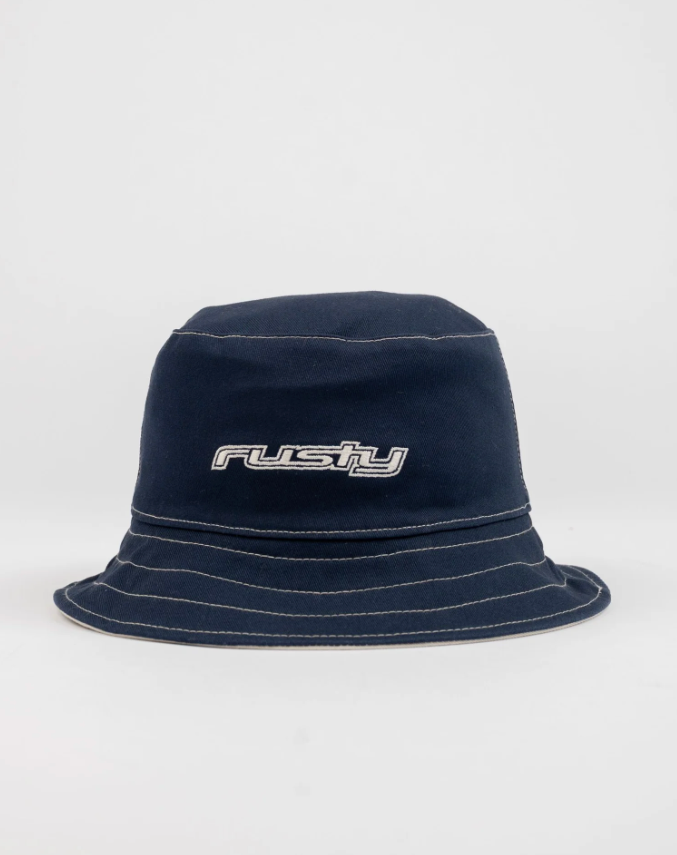 RUSTY Road Trip Reversible Bucket Hat