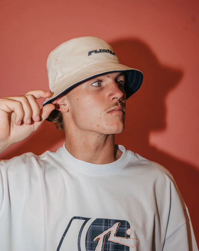 RUSTY Road Trip Reversible Bucket Hat