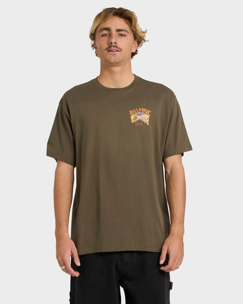 BILLABONG Mens Land Of Sunshine T-Shirt