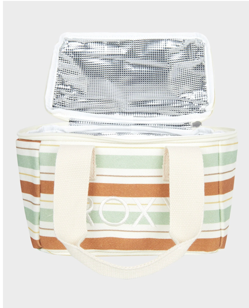 ROXY Stripy Beach Cooler Bag