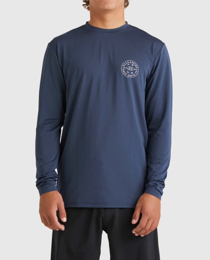 BILLABONG MENS BIG WAVE DAZ LONG SLEEVE RASH VEST