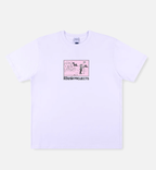 RIVVIA MELTDOWN T-SHIRT : WHITE