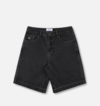 RIVVIA WORLD SERIES DENIM SHORT : BLACK