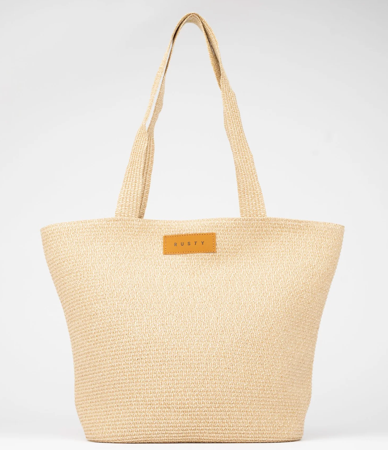 RUSTY Gisele Straw Beach Bag
