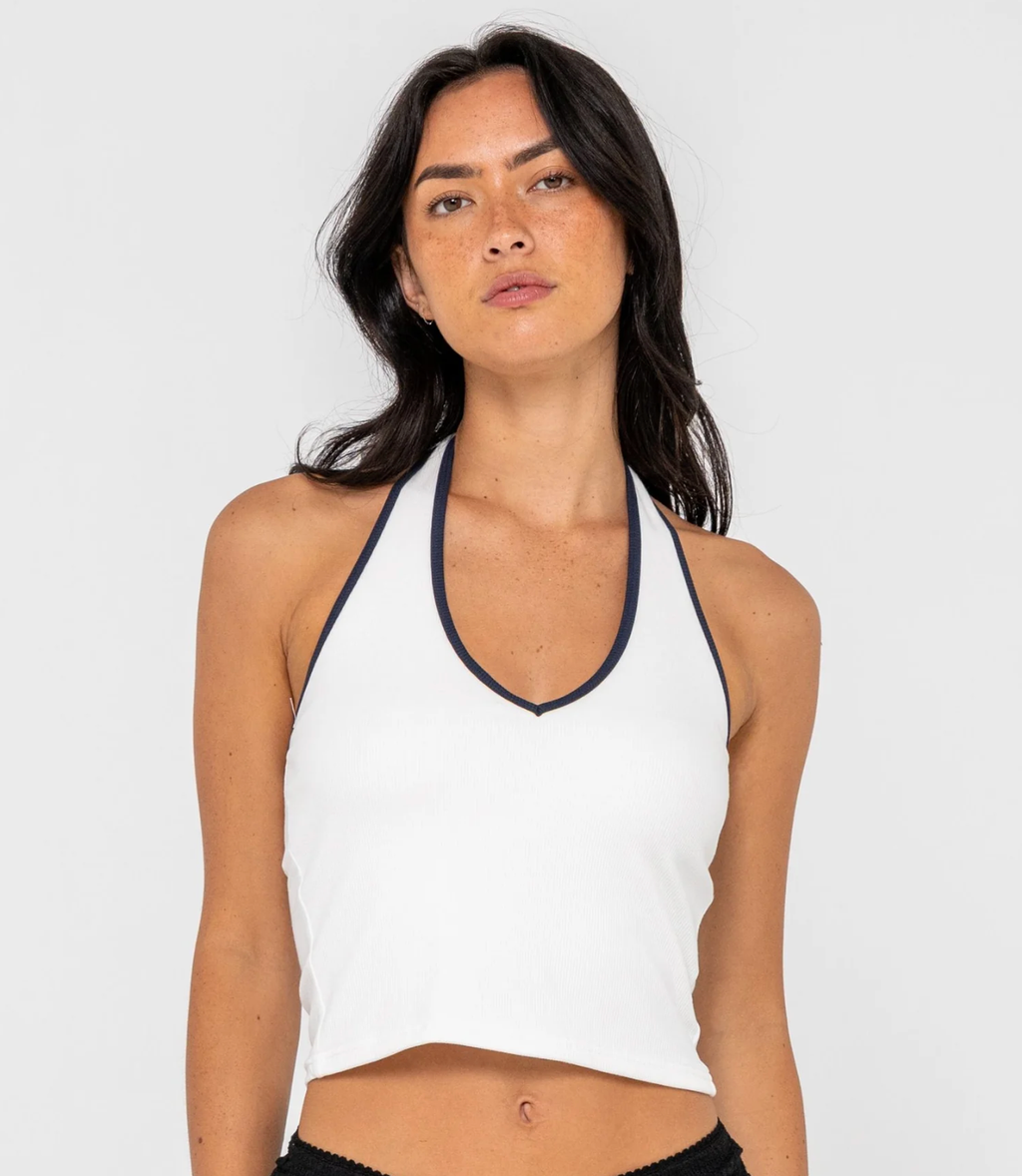 RUSTY Halley Halter Top