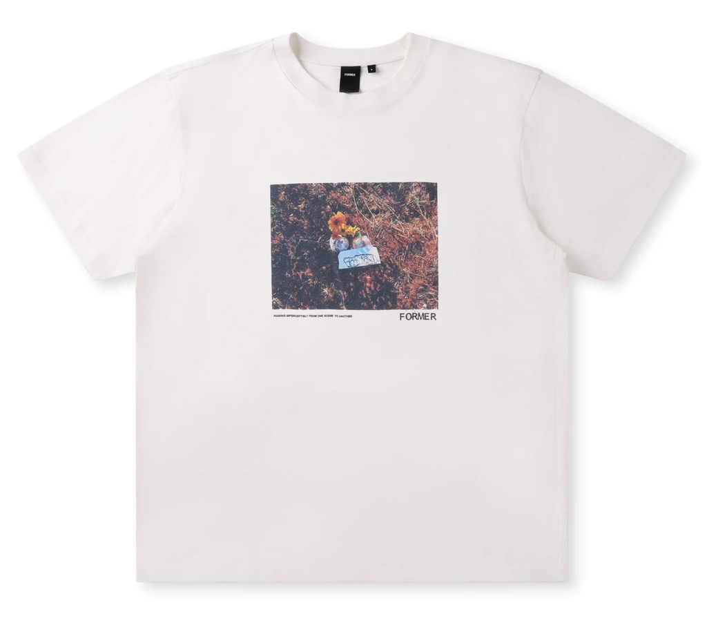 FORMER CACHE T-SHIRT // OYSTER