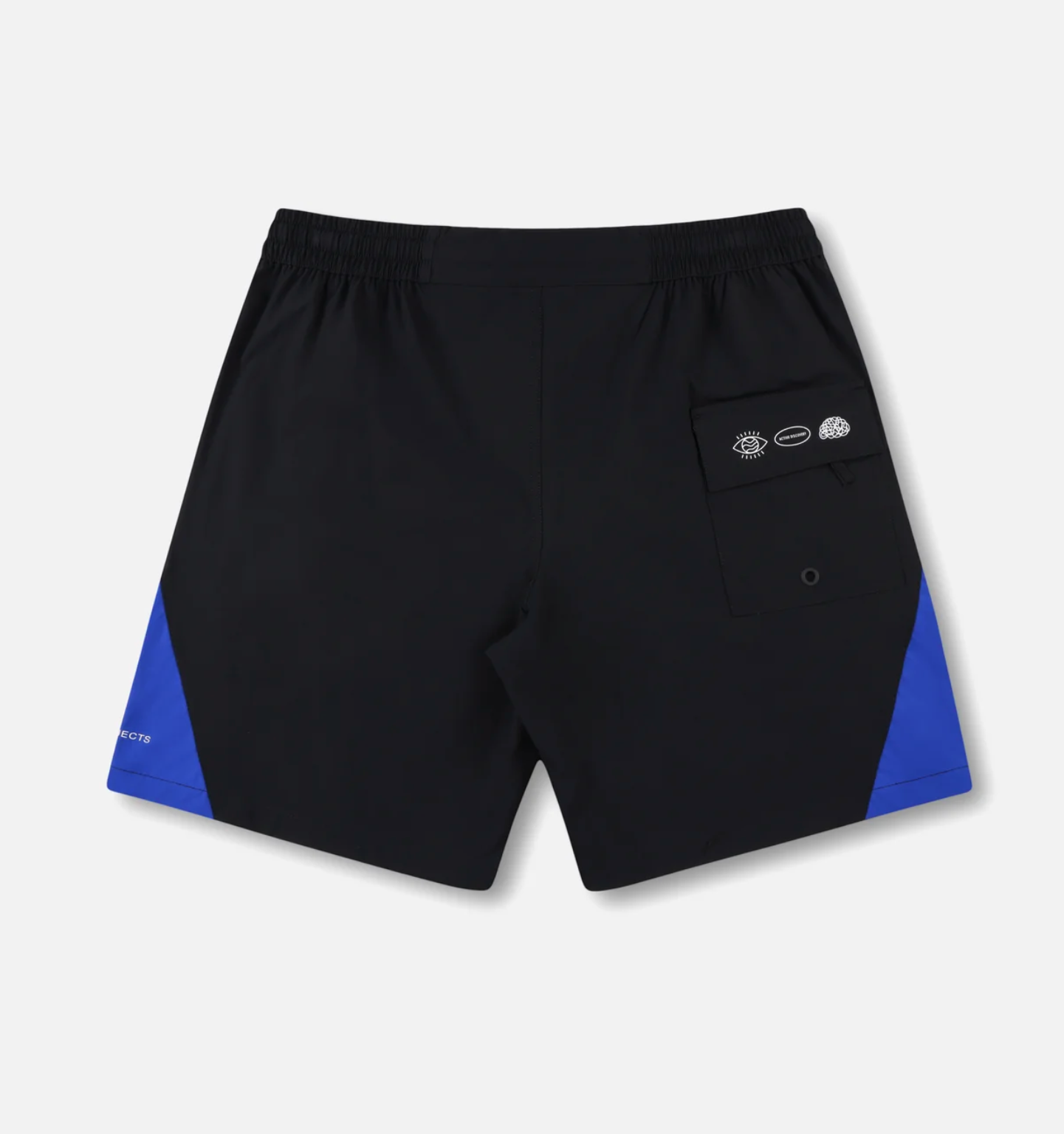 RIVVIA DAILY RIDE PASSAGE SHORT : BLACK/BLUE