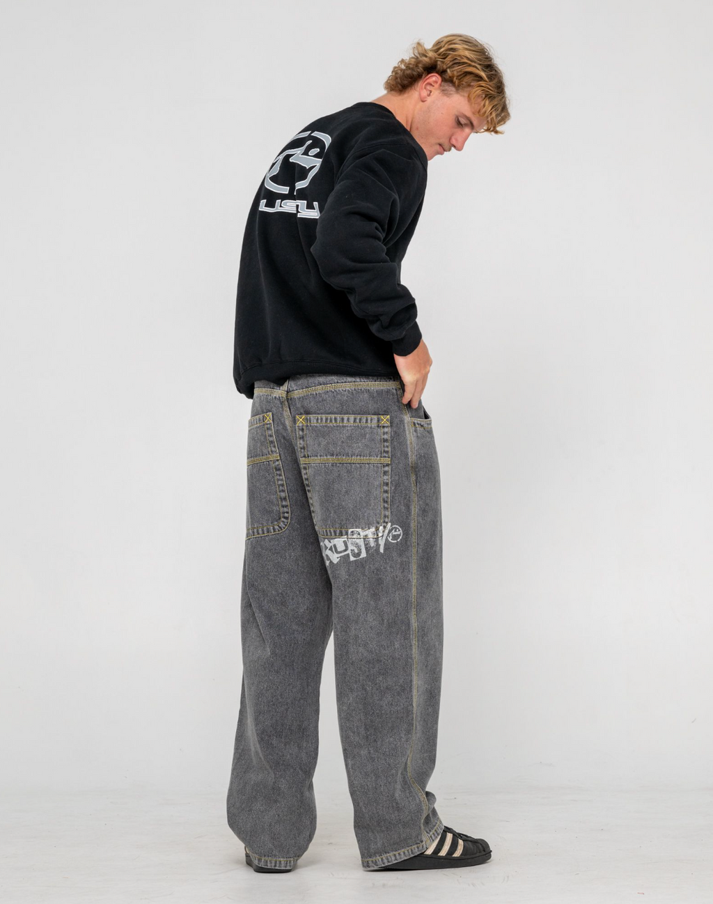 RUSTY REDEMPTION BAGGY JEAN