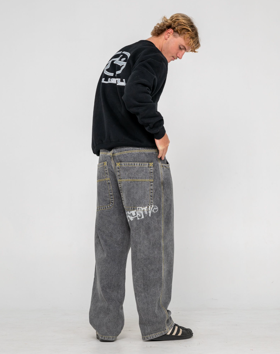 RUSTY REDEMPTION BAGGY JEAN