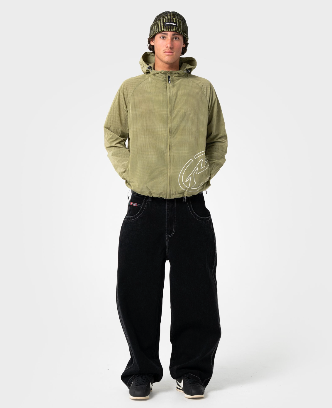 RUSTY BIG FOOT BAGGY JEAN