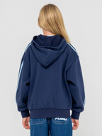 RUSTY GIRLS TEAM VARSITY ZIP THROUGH HOOD