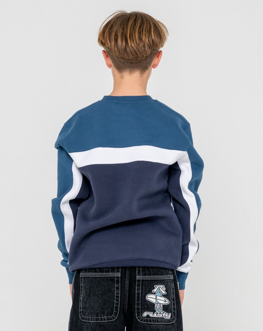 RUSTY POD RACER CREW FLEECE BOYS