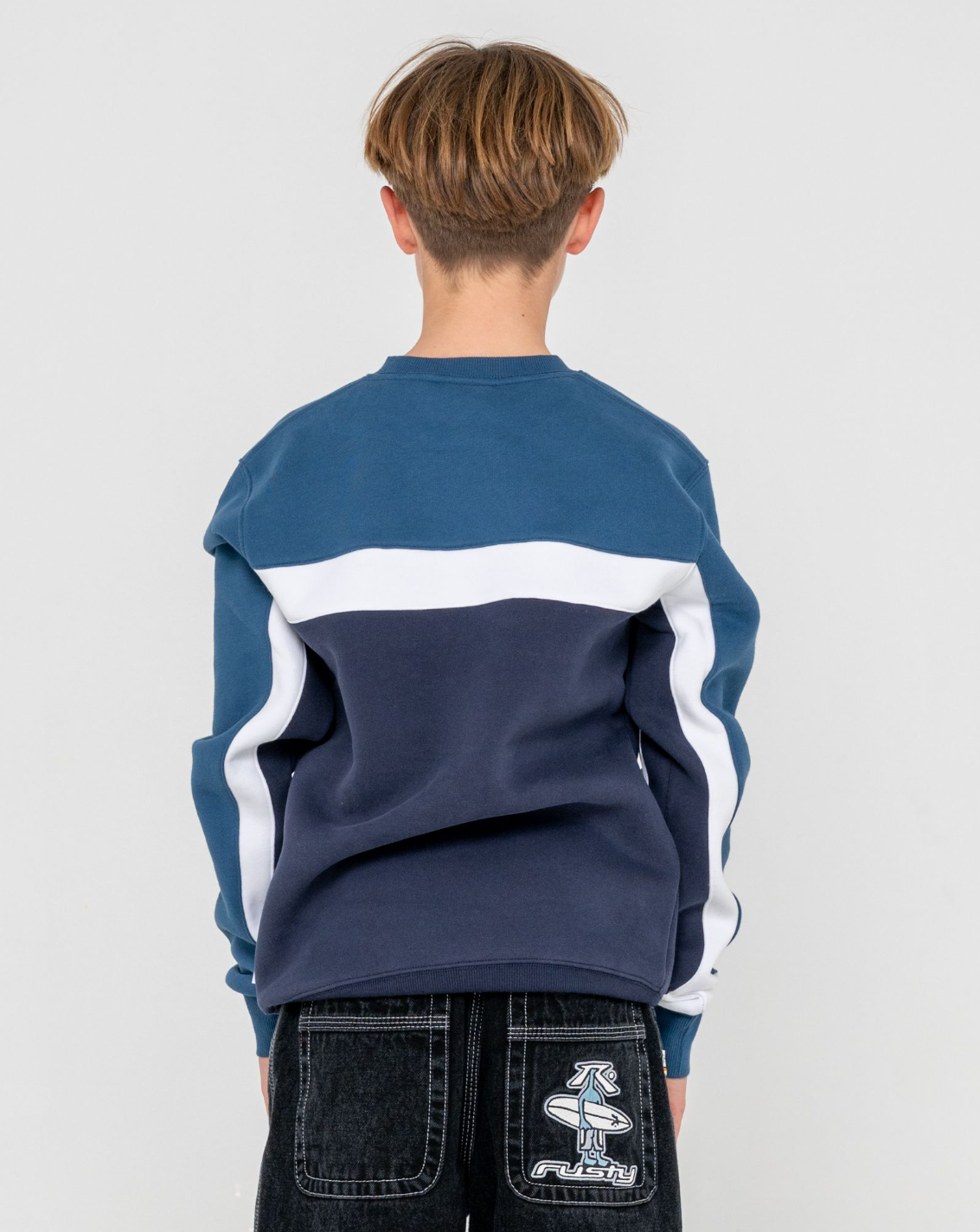 RUSTY POD RACER CREW FLEECE BOYS