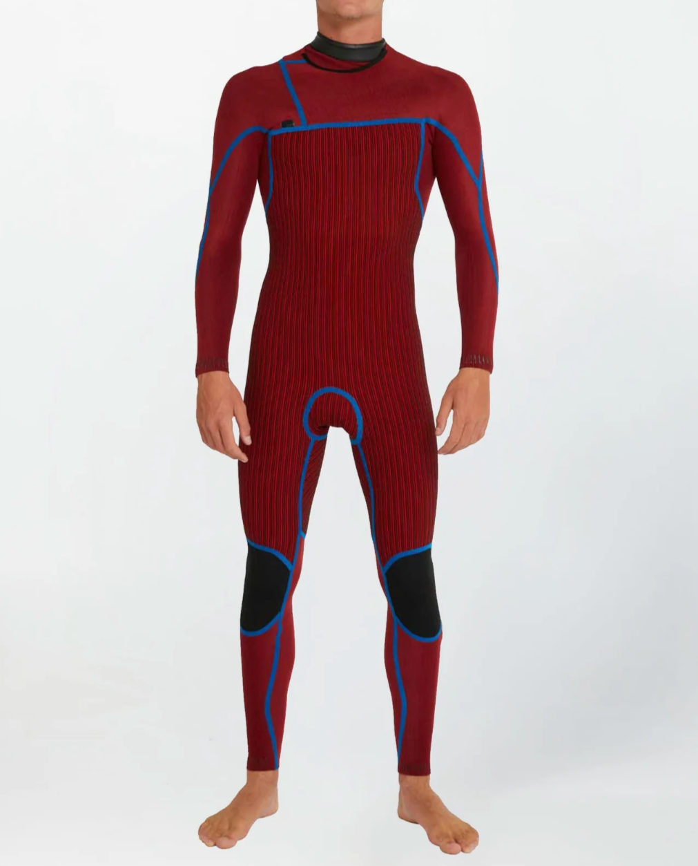 O'NEILL HYPERFIRE 3/2MM STEAMER CHEST ZIP WETSUIT - BLACK