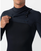 O'NEILL HYPERFREAK 3/2+ STEAMER CHEST ZIP WETSUIT - BLACK