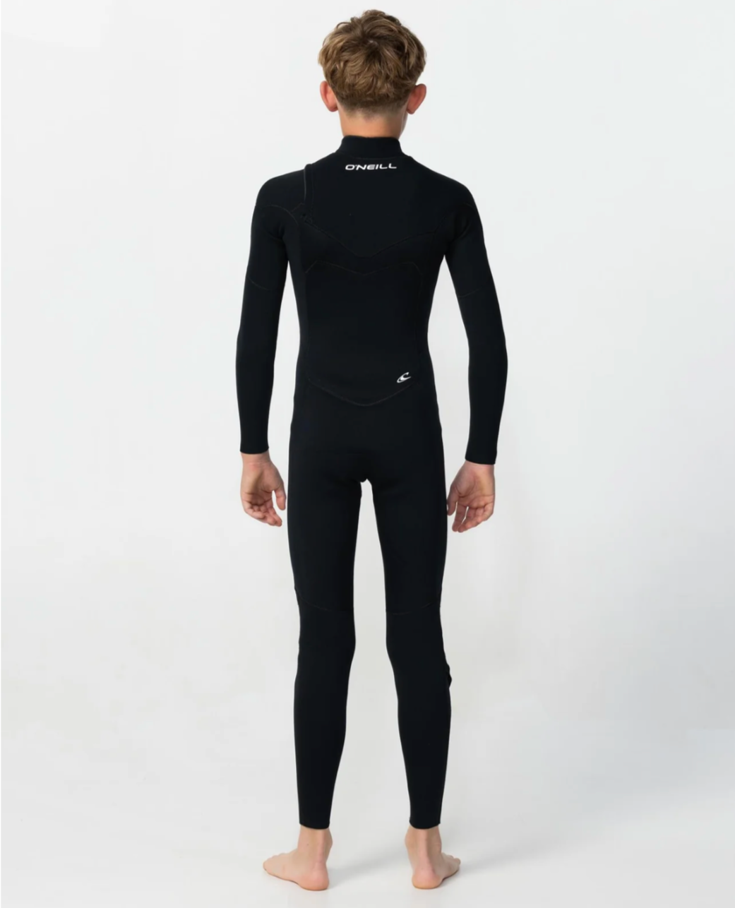O'NEILL YOUTH REACTOR 3/2MM GBS STEAMER CHEST ZIP - BLACK