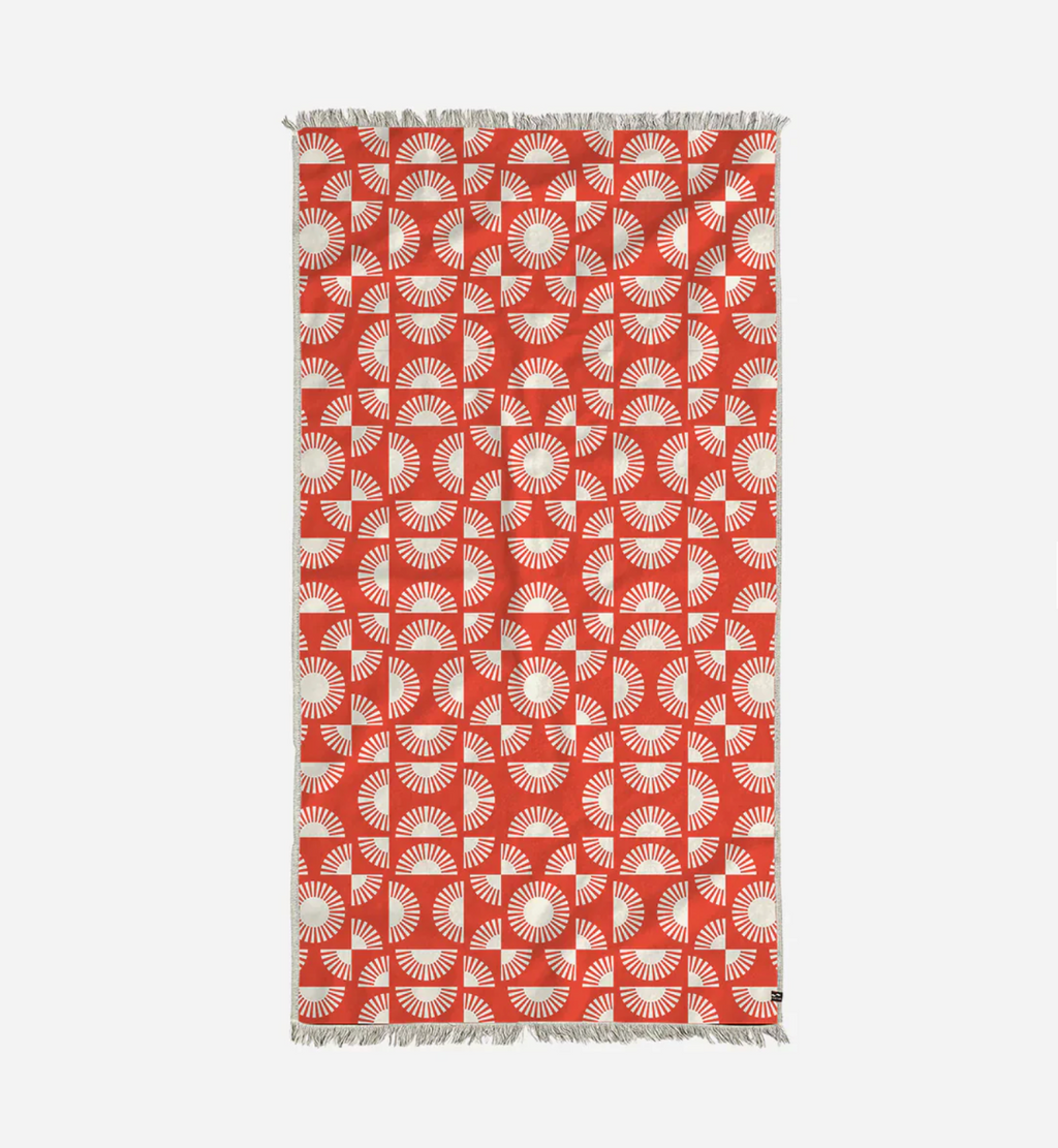 SLOWTIDE Cheyenne Driftweave Turkish Towel - Sunburnt