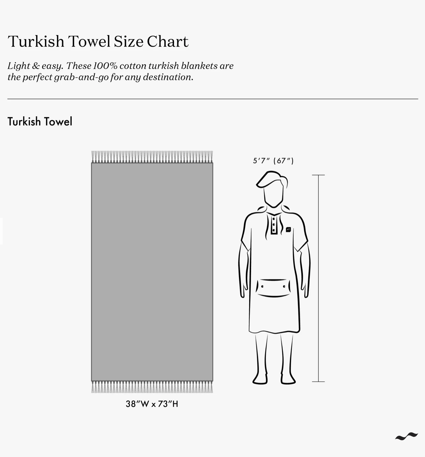SLOWTIDE Cheyenne Driftweave Turkish Towel - Sunburnt