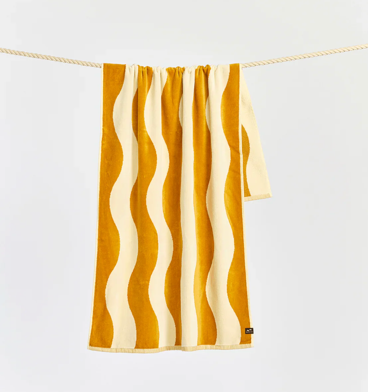Slowtide Stripe Premium Beach Towel - Brush