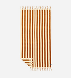 SLOWTIDE Cabana Fringe Premium Woven Towel - Brush