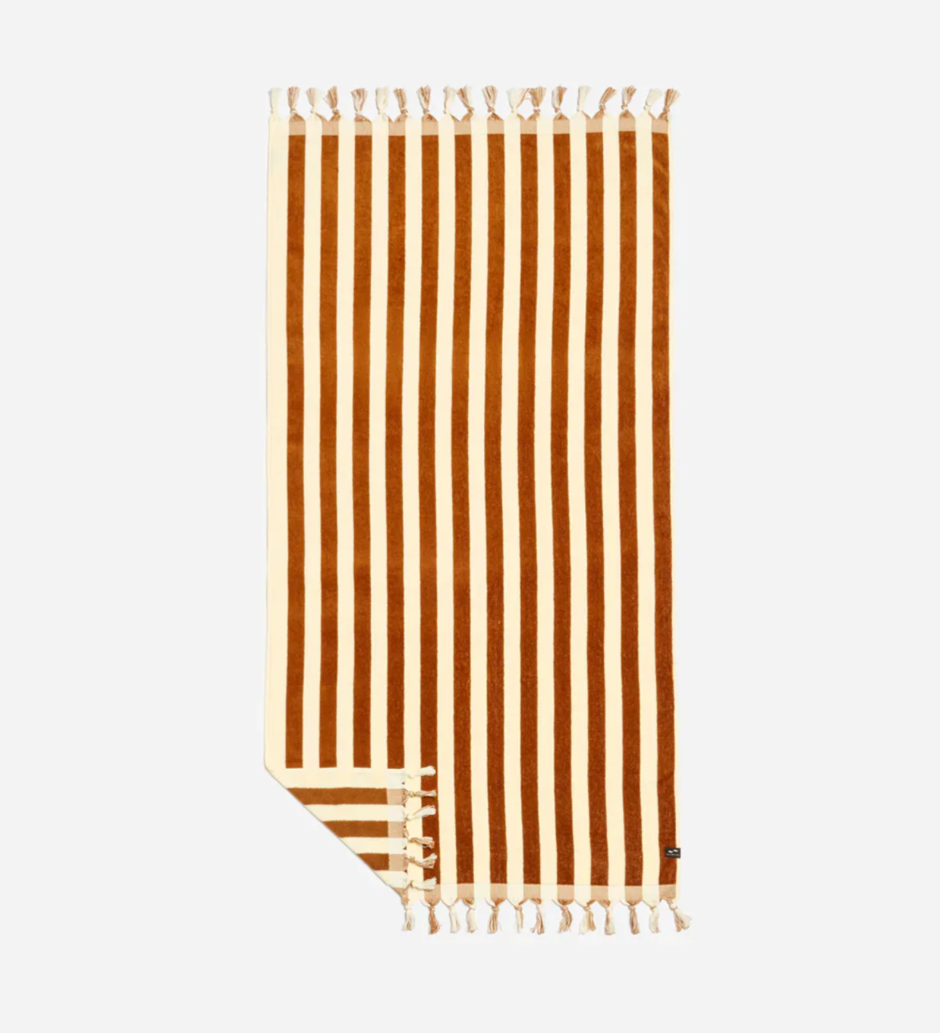 SLOWTIDE Cabana Fringe Premium Woven Towel - Brush