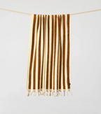 SLOWTIDE Cabana Fringe Premium Woven Towel - Brush
