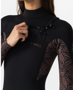 BAHIA WOMEN'S BAHIA 4/3MM STEAMER CHEST ZIP - TERRA WEAVE