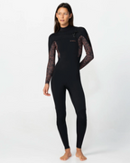 BAHIA WOMEN'S BAHIA 4/3MM STEAMER CHEST ZIP - TERRA WEAVE