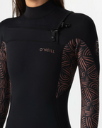 BAHIA WOMEN'S BAHIA 4/3MM STEAMER CHEST ZIP - TERRA WEAVE