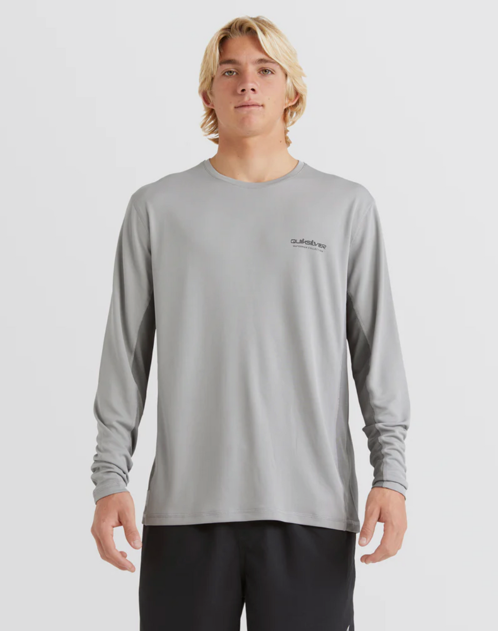 QUIKSILVER Mens Sea Grass Long Sleeve UPF 50 Surf T-Shirt