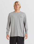 QUIKSILVER Mens Sea Grass Long Sleeve UPF 50 Surf T-Shirt