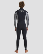 BILLABONG Mens 3/2mm Absolute Natural Chest Zip Steamer Wetsuit