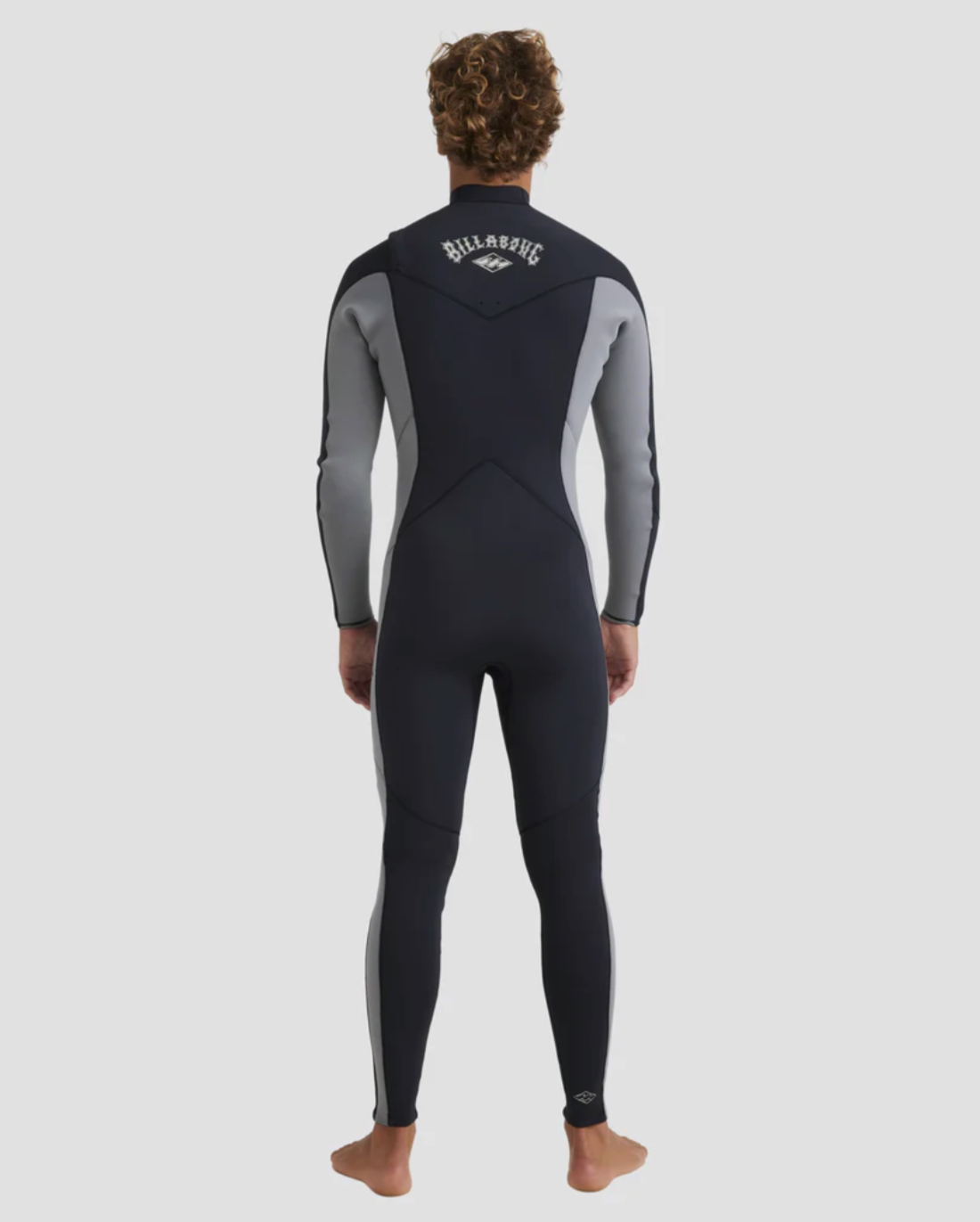 BILLABONG Mens 3/2mm Absolute Natural Chest Zip Steamer Wetsuit