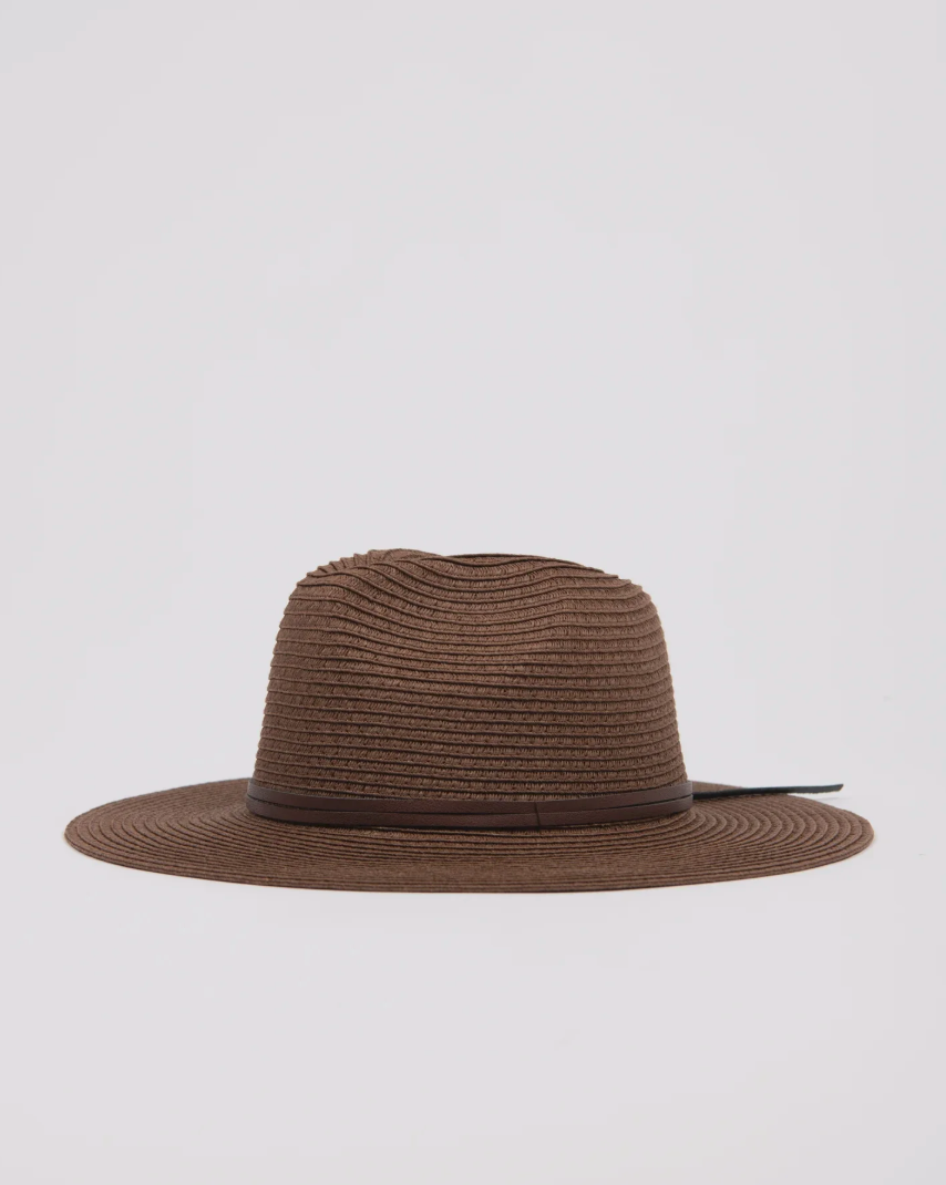 RUSTY Gisele Panama Straw Hat