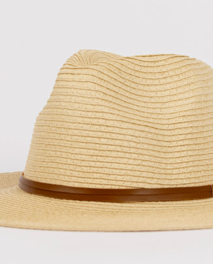RUSTY Gisele Panama Straw Hat