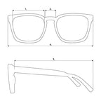 LIIVE Bazza - Polarised Matt Black Xtal Black