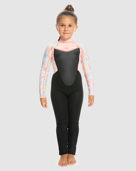 ROXY Girls 2-7 3/2mm Prologue Back Zip Wetsuit