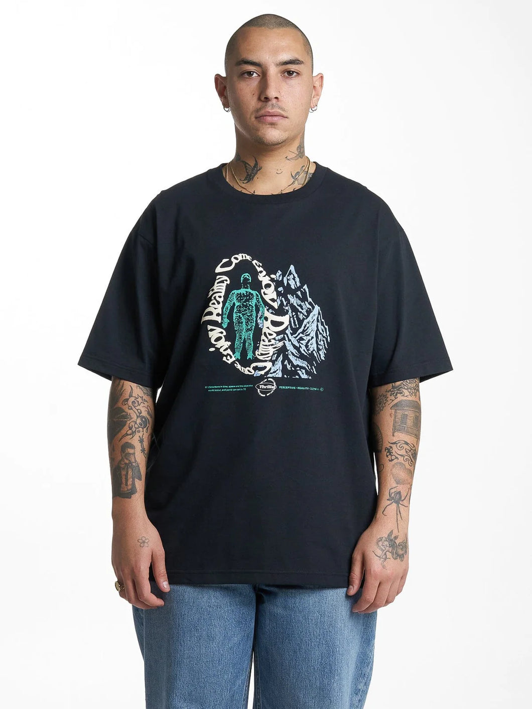 THRILLS - ENJOYING REALITY OVERSIZE FIT TEE