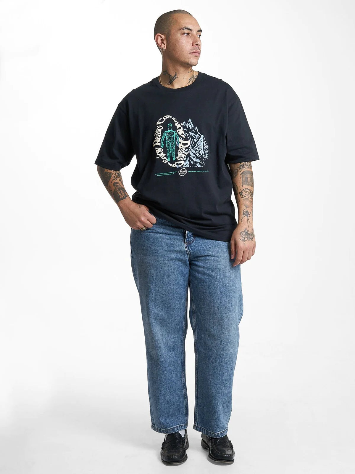 THRILLS - ENJOYING REALITY OVERSIZE FIT TEE