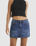 BILLABONG Frankie Denim Mini Skirt