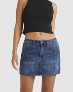 BILLABONG Frankie Denim Mini Skirt